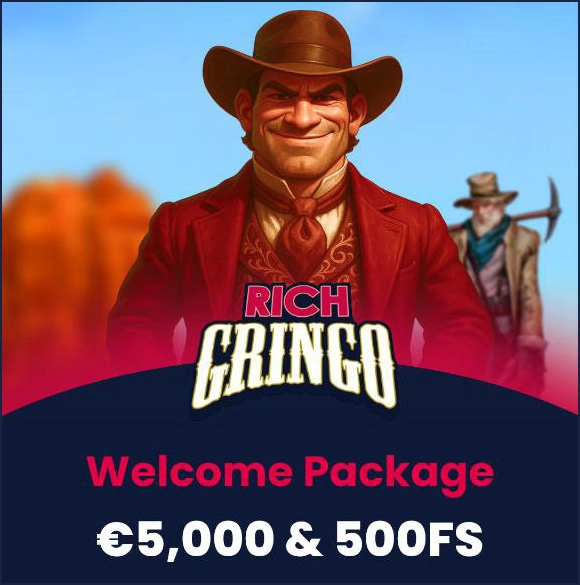 Claim your RichGringo welcome bonus for new members